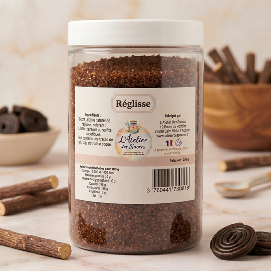 Sucre Aromatisé Réglisse