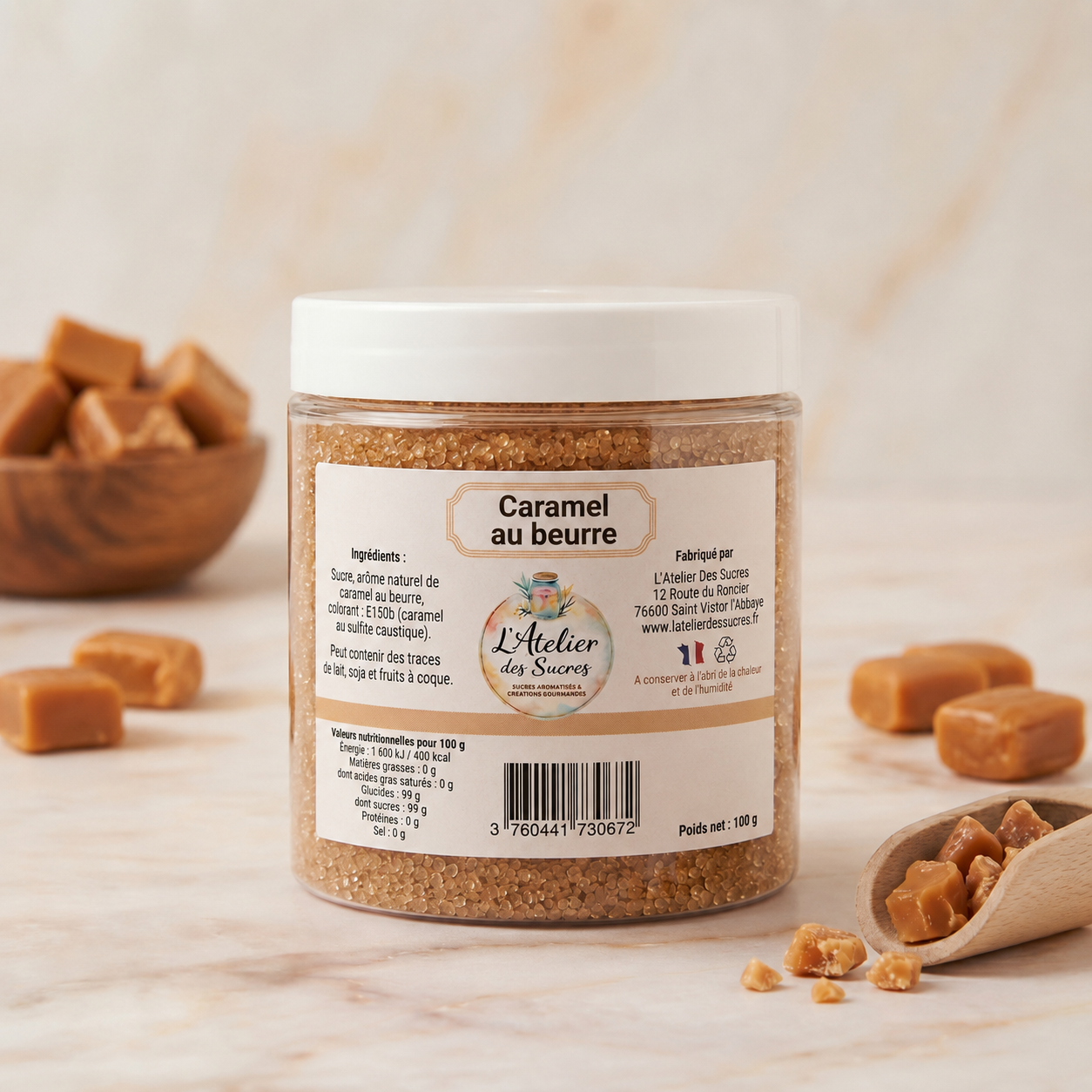 Sucre Caramel au Beurre