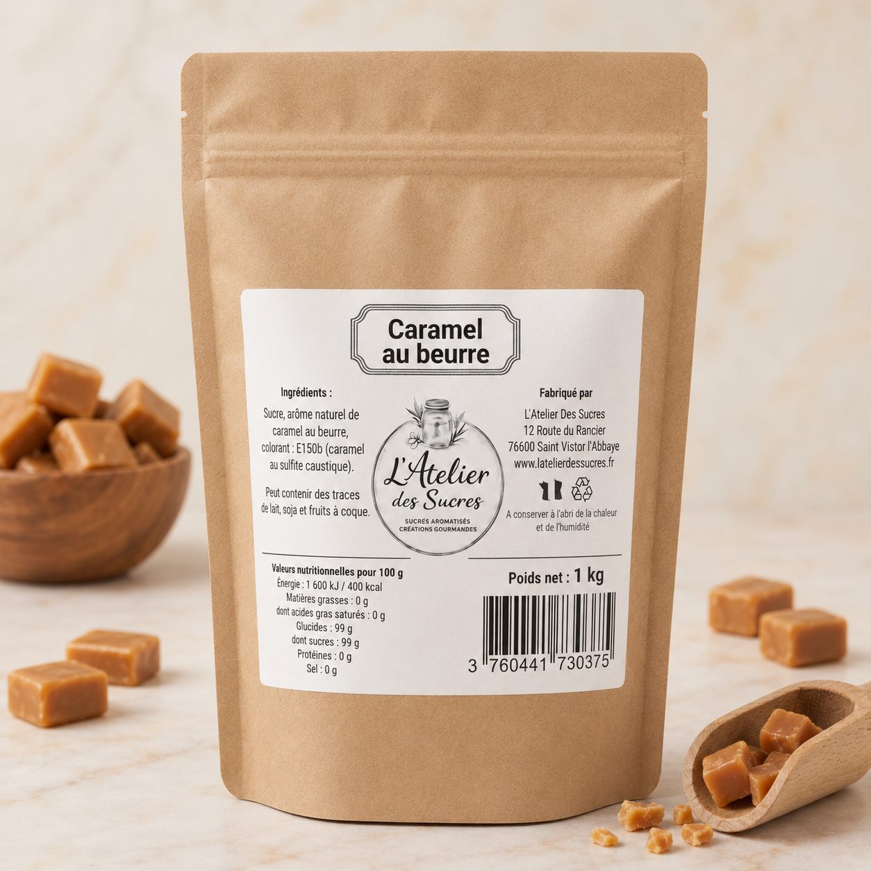 Sucre Caramel au Beurre