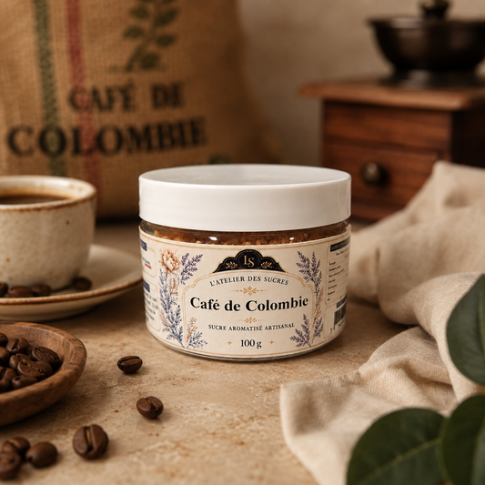Sucre aromatisé - Café de Colombie