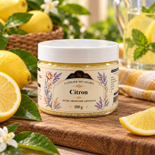 Sucre aromatisé - Citron
