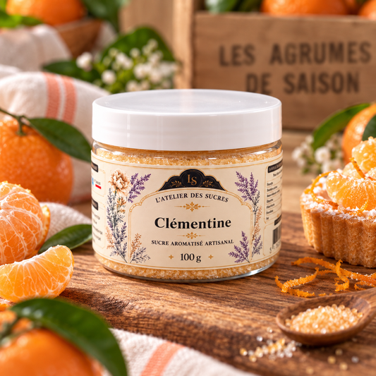 Sucre aromatisé - Clémentine