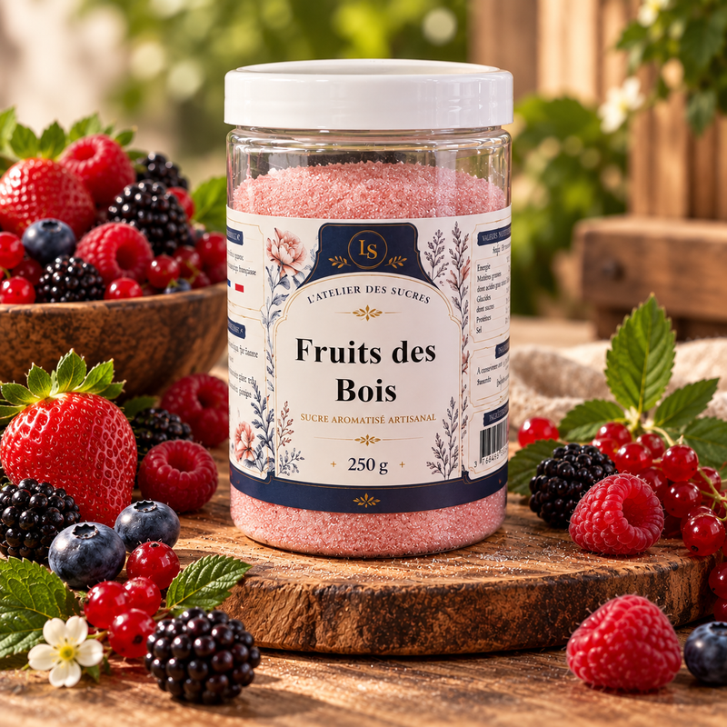 Sucre aromatisé Fruits des Bois