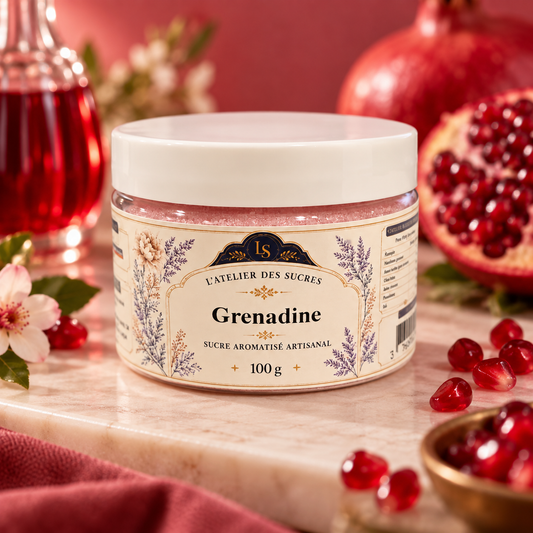 Sucre aromatisé - Grenadine
