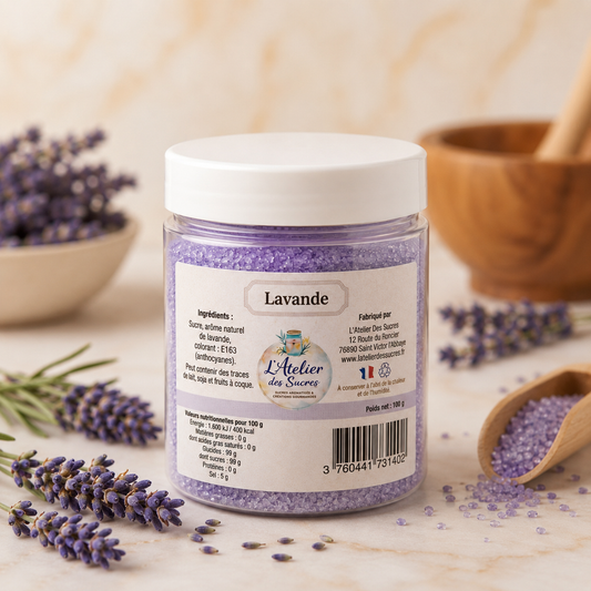 Sucre aromatisé - Lavande