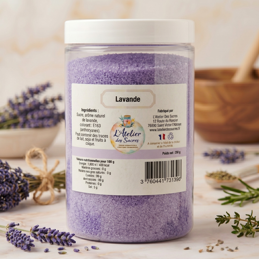 Sucre aromatisé - Lavande