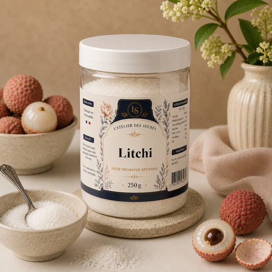 Sucre aromatisé - Litchi