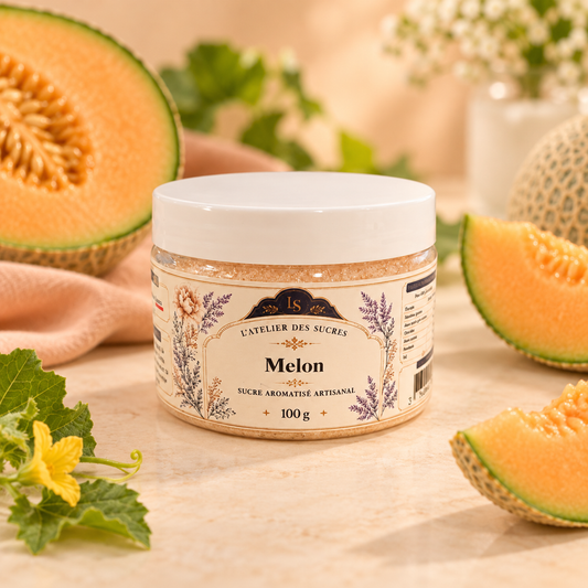 Sucre aromatisé - Melon