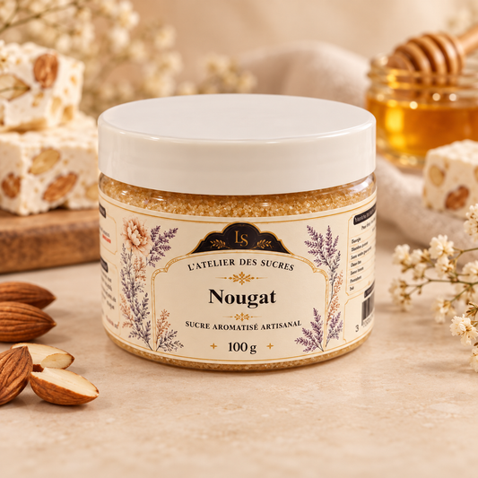 Sucre aromatisé - Nougat