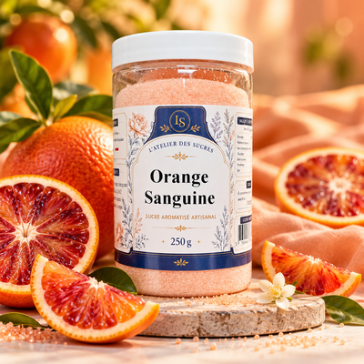 Sucre aromatisé Orange Sanguine