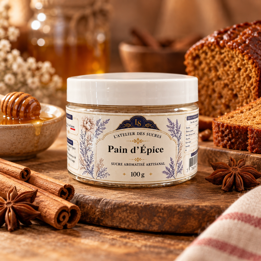 Sucre aromatisé - Pain d’Épice