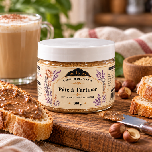 Sucre aromatisé - Pâte à Tartiner