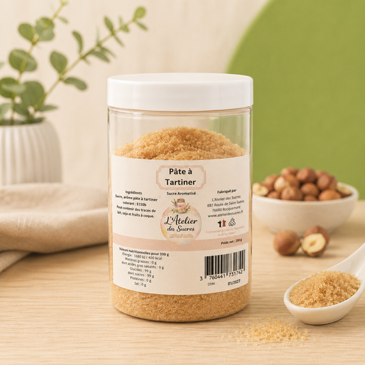 Sucre aromatisé - Pâte à Tartiner