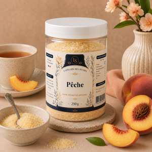 Sucre aromatisé Pêche