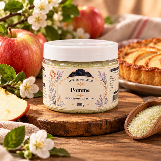 Sucre aromatisé - Pomme
