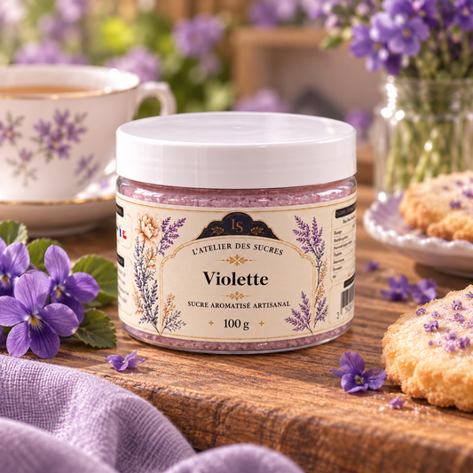 Sucre aromatisé - Violette