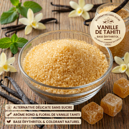 Vanille de Tahiti Sans Sucre – Érythritol Aromatisé