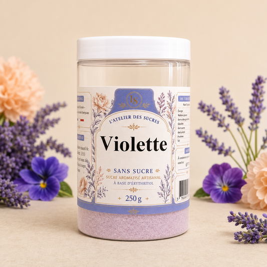 Violette Sans Sucre – Érythritol Aromatisé